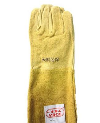 一本重工長(zhǎng)皮電焊手套 耐高溫防護(hù)，保障焊接作業(yè)安全